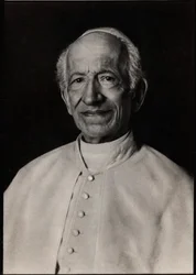 Porträtt av påven Leo XIII (1810-1903).
